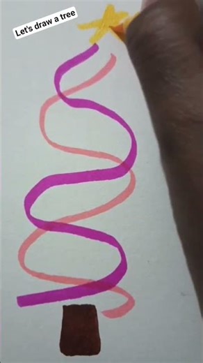 How to draw a tree#uniqueartist #art #pen #drawingnature #tree