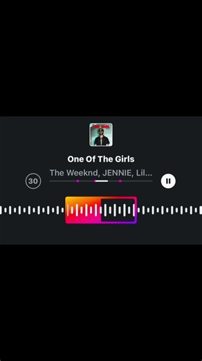 One Of The Girls - The Weeknd, JENNIE, LilyRoseDepp #music #audio #theweeknd #jennie #trapsoul #rnb