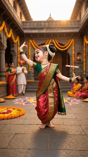 Ghibli AI Dance on Pinga song #pinga #bollywood #song #shorts