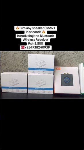 Bluetooth Wireless Receiver Ksh. 5,500 ☎️0738240939