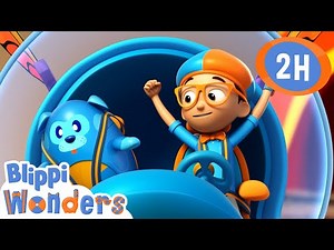 Chocolate Factory | Blippi Wonders | Preschool Learning | Moonbug Tiny TV