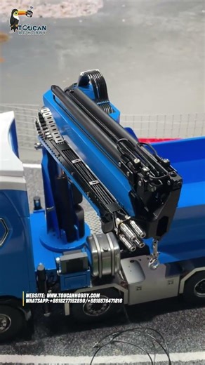 How to Install a Metal Log Grapple on Your 1/14 770S 10×10 Hydraulic Dump Truck? #rc #machine