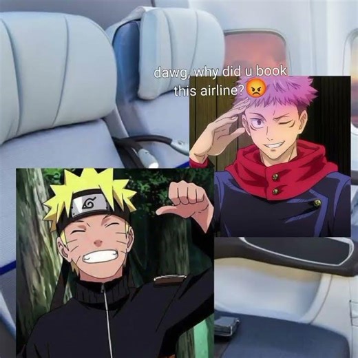 When Goku and Gojo are Flying plane 💀💀