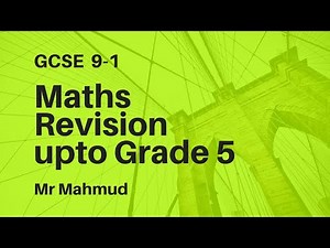 GCSE 9-1 Maths Revision 20 topics in only half an hour! Higher and Foundation upto grade 5 | Part 1