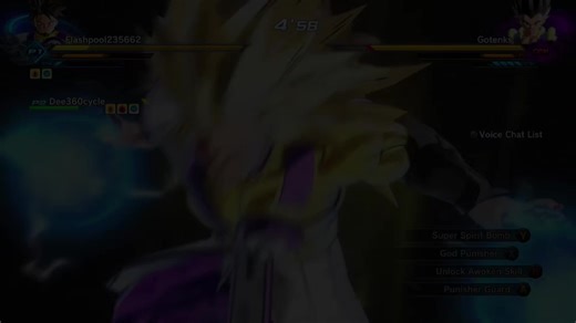 The intense dynamic gameplay showing pure power and flashy-ness 🎮🔥✨#DBXV2 #DragonBall #Anime #Gaming #fyp