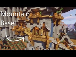 Minecraft Mountain Base Timelapse!