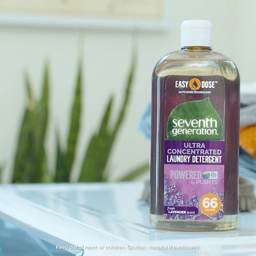 Life can be complicated. Laundry shouldn’t be. With Seventh Generation’s NEW EasyDose™ Ultra Concentrated Laundry Detergent, you get the right amount of liquid—every time. Just flip the bottle, give a firm squeeze, and you’re done. One squeeze is all you need! Give it a try: http://7gen.us/EasyDose | Seventh Generation