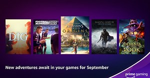 Here's Amazon Prime Gaming's September line-up