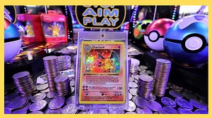 33K views · 1.4K reactions | Base Set 1st Edition Charizard Pokémon Worth Thousands! Inside the Coin Pusher! If you are Pokemon fan then you know this card! Just to see it in person is amazing let alone chance to win it. High-Limit Coin Pusher Fun, Must Watch ASMR! | Joshua Bartley | Facebook