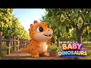 The Dinosaur and the Avocado Farm Adventure The Cutest Dinosaur Farm Story Ever _ Beep Beep