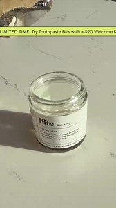 15K views | A better way to brush. Toothpaste Bits naturally whiten and reduce sensitivity without plastic waste or harsh chemicals. Try them with a limited-time $20 Welcome Kit and get: ✅Trial-sized bottle of Toothpaste Bits ✅Bamboo toothbrush ✅Travel tin | Bite | Facebook