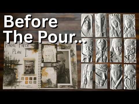 My 3D Printed “Sketchbook Tour” For Silver Casting