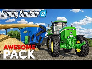 Awesome STRAW BLOWERS PACK ! | 10 BEST MODS of the week! (Farming Simulator 22)