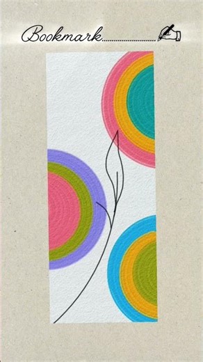 Easy Bookmark Ideas ❤️✍️ #shorts #art #painting #bookmark #craftideas #diyart #islamic #digitalart