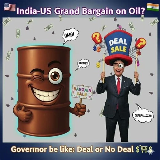 India-US Grand Bargain on Oil? | Funny Meme on New Jersey Governor | #viral #youtubeshorts