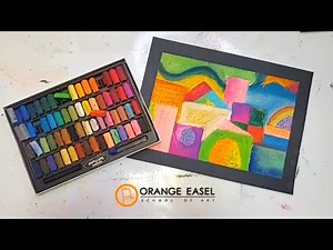 Chalk Pastel Painting Lesson inspired by Paul Klee's Castle in the Sun