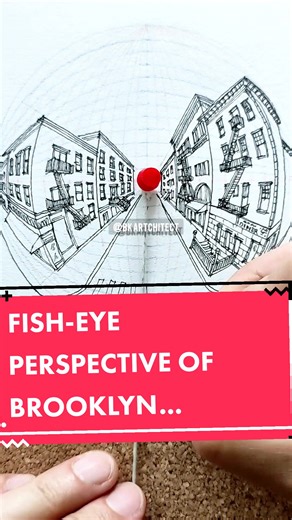 Learn Fish-Eye Perspective Drawing in Free Workshop on December 23rd