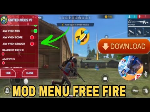 🔴 NOVO UNITED MODS V7 2025 ATUALIZADO | MOD MENU FREE FIRE APK+OBB DOWNLOAD GRÁTIS 🔥
