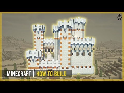 Minecraft How to Build a Desert Castle (Tutorial)