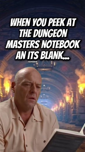 Was it a decoy DM notebook, or were they winging the entire thing?