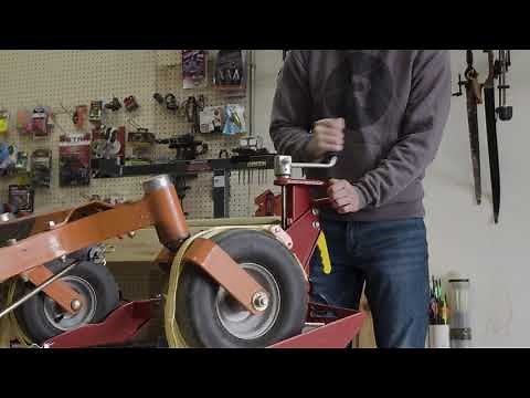 Easy Mower Maintenance | MoJack EZ Max Mower Lift