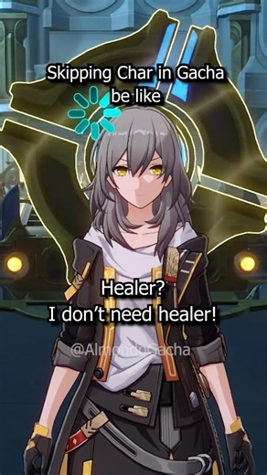 Skipping Characters in Gacha Games be like.... #honkaistarrail #hsr #gacha