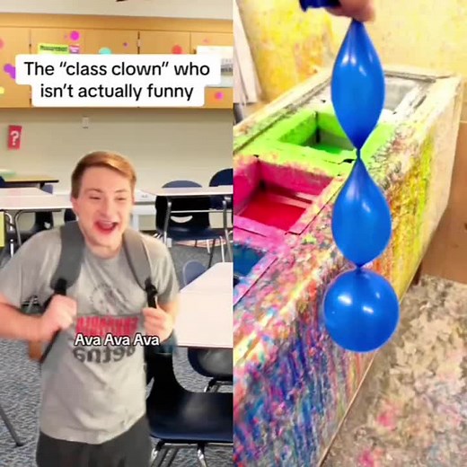 Class Clown Antics in School Nostalgia