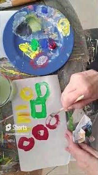Make your own collage paper with Anne Pross Art - #DIY #CollagePaper #Shorts #acrylicpainting #art