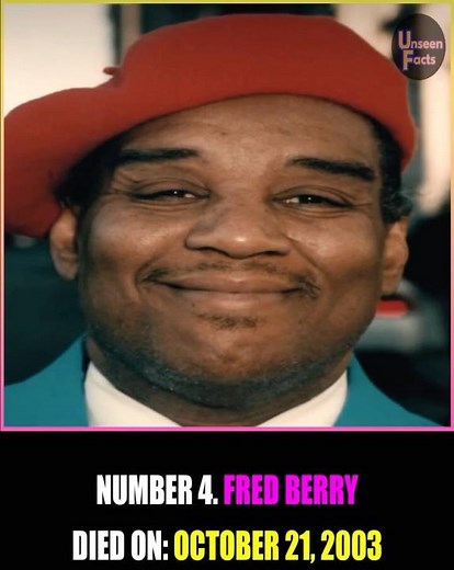 Remembering Fred “Rerun” Berry, What’s Happening! star, who died at 52 from a stroke in 2003.