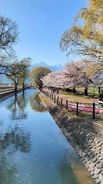 【春の絶景】長野県安曇野市を散策しました