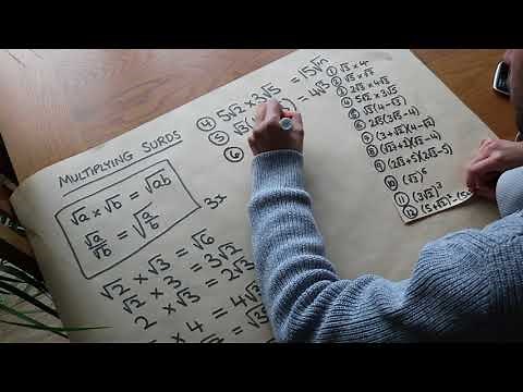 Multiplying Surds - GCSE
