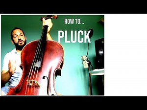 How to... Pluck - Learn how to pluck (Slap and Spin) string instruments like a boss