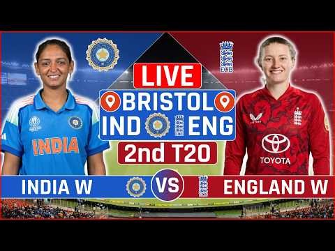 India Women vs England Women 2nd T20 Live Score | IND W vs ENG W T20 Live Audio Commentary