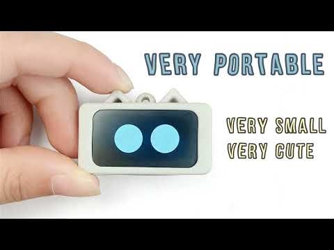 I Built a Tiny Emoji Pendant with ESP32-C3 — It Shows GIFs! #esp32 #diy #arduino #opensource