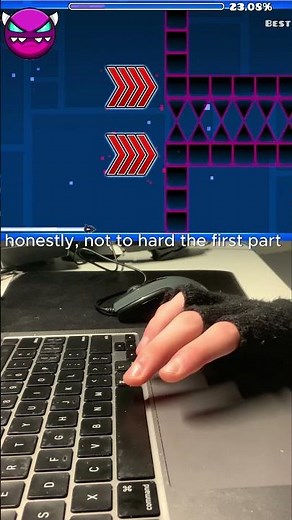 Worlds hardest wave spam in geometry dash but it gets harder