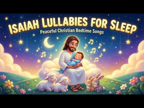 Isaiah Lullabies for Sleep | 20 Minutes of Peaceful Christian Bedtime Songs for Kids