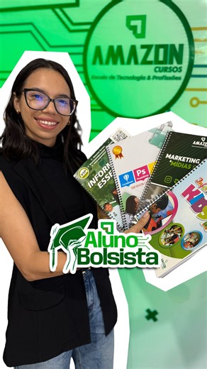 Amazon Cursos Itaituba on Instagram: "Oportunidade real passando no seu feed! 🚨 ​A Amazon Cursos esta com o Programa Aluno Bolsista, e você pode conseguir bolsas de até 100% para transformar sua carreira sem pagar nada de mensalidade. 🎓✨ ​Mas não perde tempo: as vagas são limitadas e a seleção está acontecendo AGORA. O cavalo selado não passa duas vezes! 🐎💨 ​🚀 QUER MUDAR DE VIDA? Clique no link da nossa bio agora mesmo e faça sua inscrição antes que as bolsas acabem! 🔗👇 . . . ​#AmazonCurs