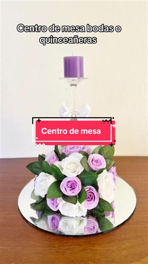 Centro de Mesa Creativo para Quinceañeras
