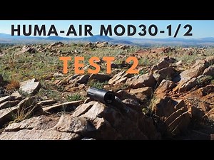 Huma-Air Mod30-1/2 Moderator test 2, muzzle dB