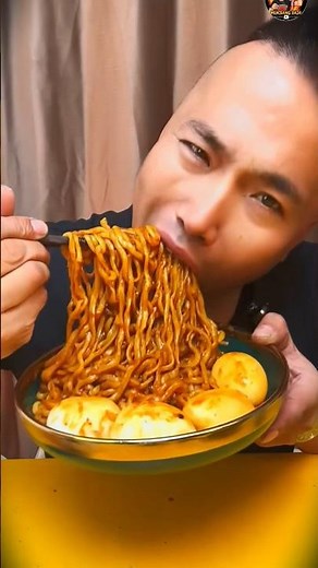 Extreme Spicy Noodles Mukbang | Giant Noodles Eating Challenge | Real ASMR Eating Sounds