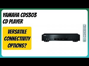 REVIEW (2025): Yamaha CDS303 CD Player. Features