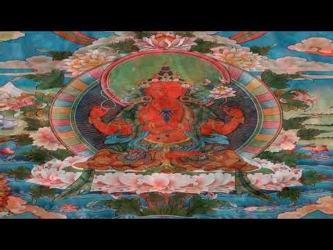 RED CHENREZIG ~ Gyalwa Gyamtso (Avalokiteshavara, Seven Branch Prayer) Palpung Sherab Ling Monastery