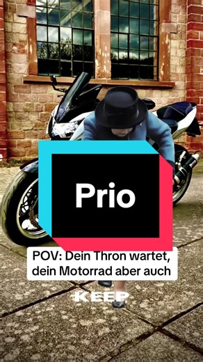 Man muss im Leben Prioritäten setzen… ! #dance #motorcycle #queen #bikerlife #CapCut