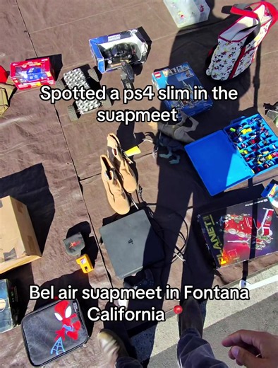 PS4 Slim Found at Bel Air Swapmeet Fontana – Is $70 a Good Deal?
