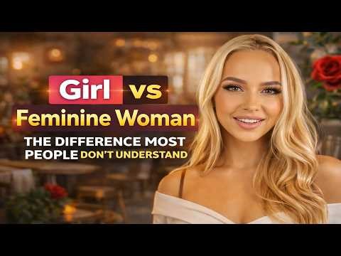 Girl vs Feminine Woman — The Difference Most People Don’t Understand #genderidentity #identity
