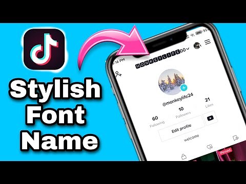 How To Change Your TikTok Name Font Style