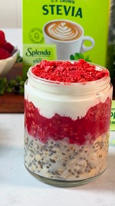 84 reactions · 12 shares | Brighten up your brunch with Lemon Raspberry Overnight Oats  Fresh, fruity, and perfect for a sweet start to your Sunday! Link for the full recipe  https://bit.ly/4dfOVEz | Splenda | Facebook