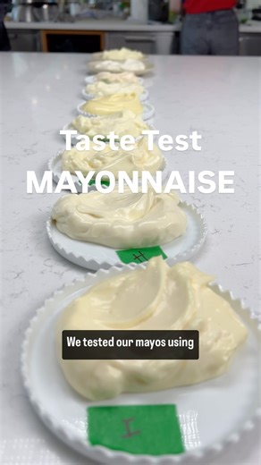 What’s the best mayo brand? We tested a bunch of different different brands in the Bon Appétit Test Kitchen. Many fries and tots later, the results are in. Duke’s came out on top, followed by Kewpie. What’s your go-to mayonnaise? 🎥Video: @fruityordie and @samstone000 | Bon Appétit Magazine