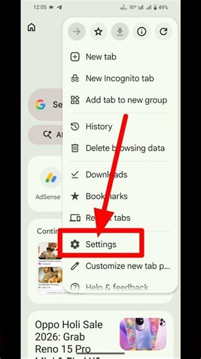 how to block pop up ads on google chrome | oppo mobile me add kaise band kare #shorts #viral