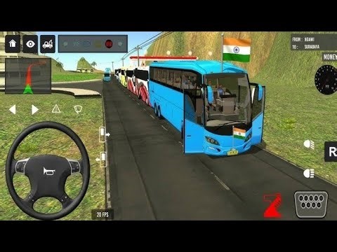 euro coach bus simulator 😱🚌 || new coach bus simulator part-16 Android gameplay